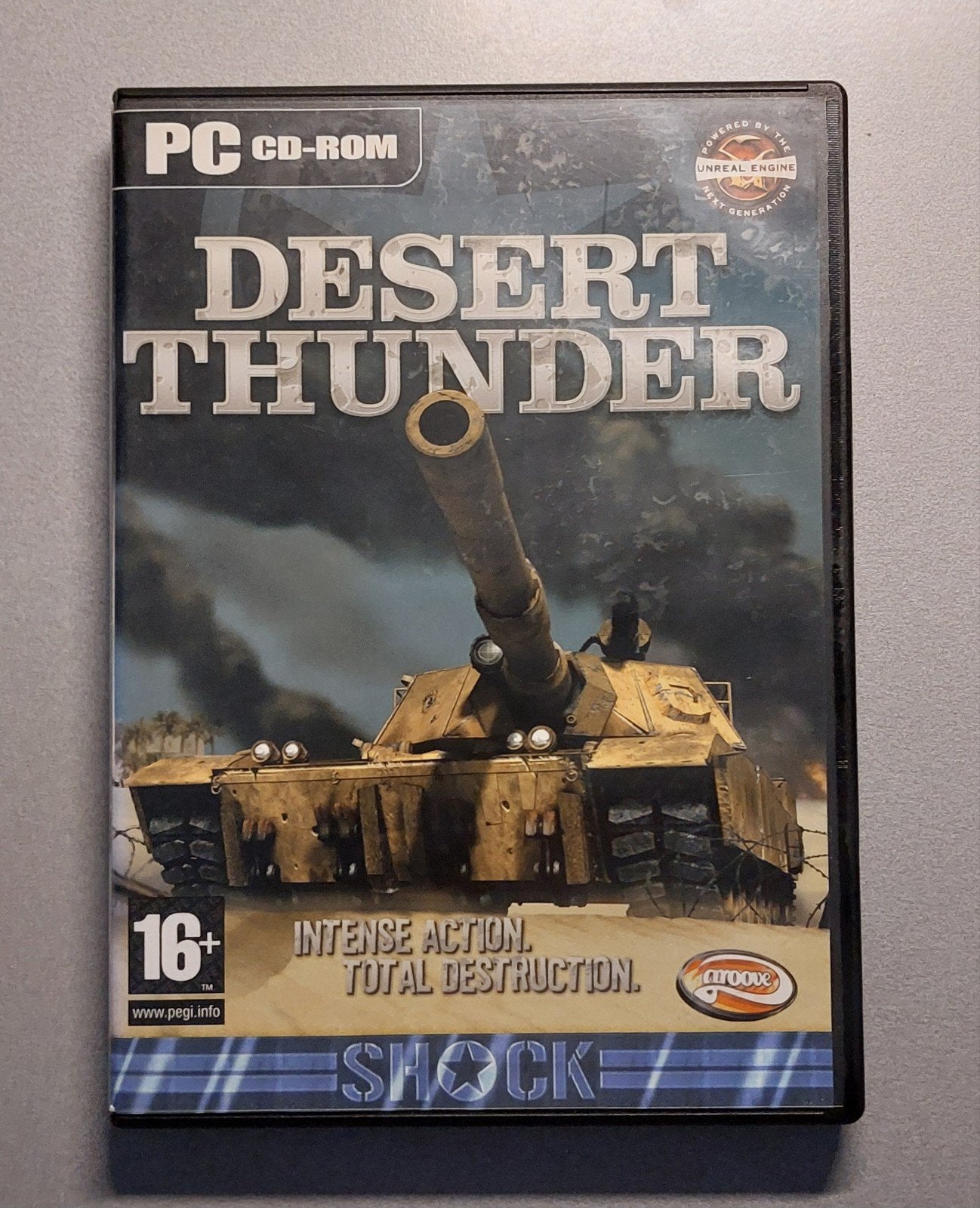 Desert Thunder PC CD-ROM - Intense actie tankgame, Ophalen of Verzenden