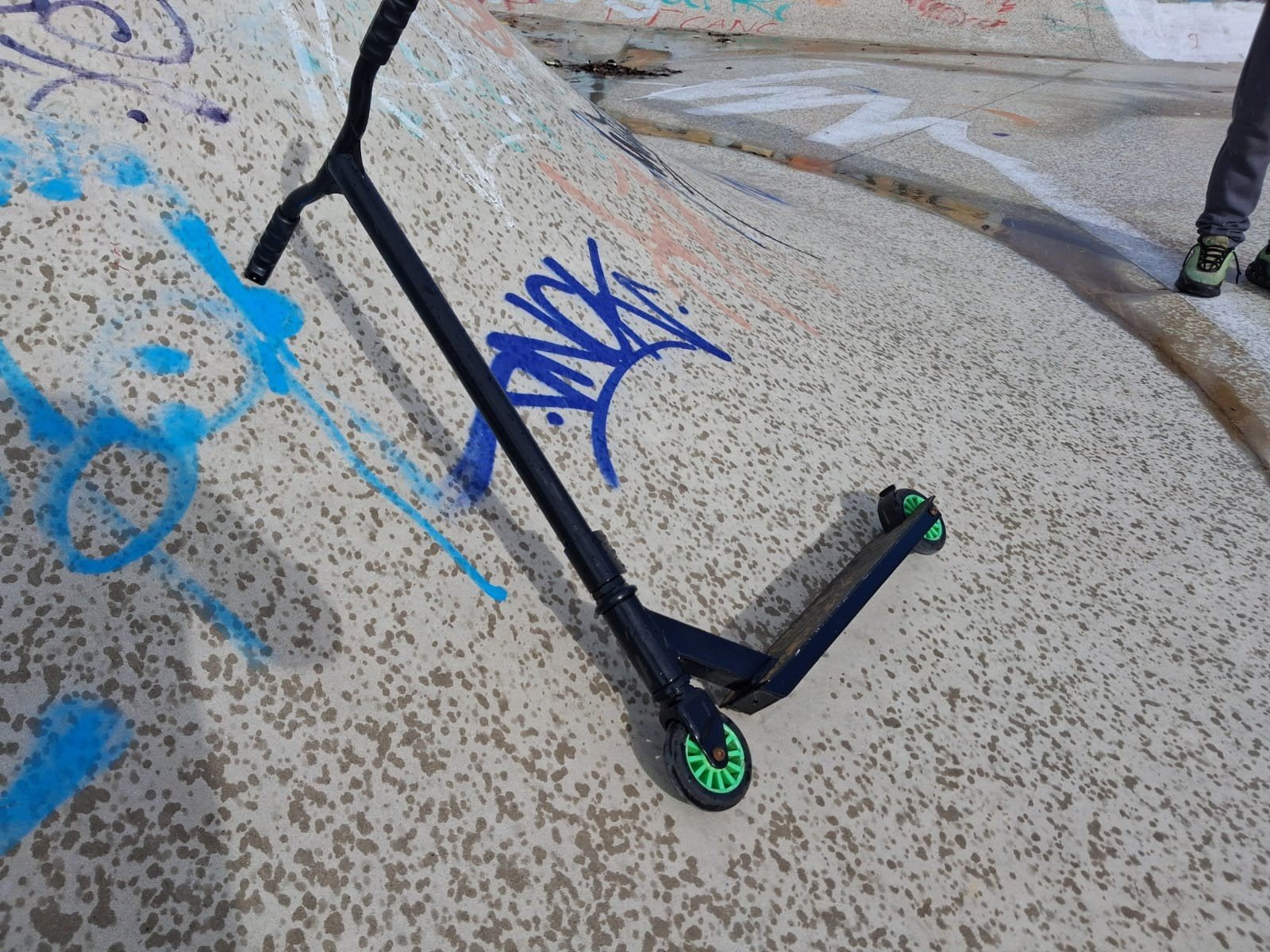 Custom Stuntstep - Zo goed als nieuw, Fietsen en Brommers, Ophalen of Verzenden, Zo goed als nieuw, Gewone step