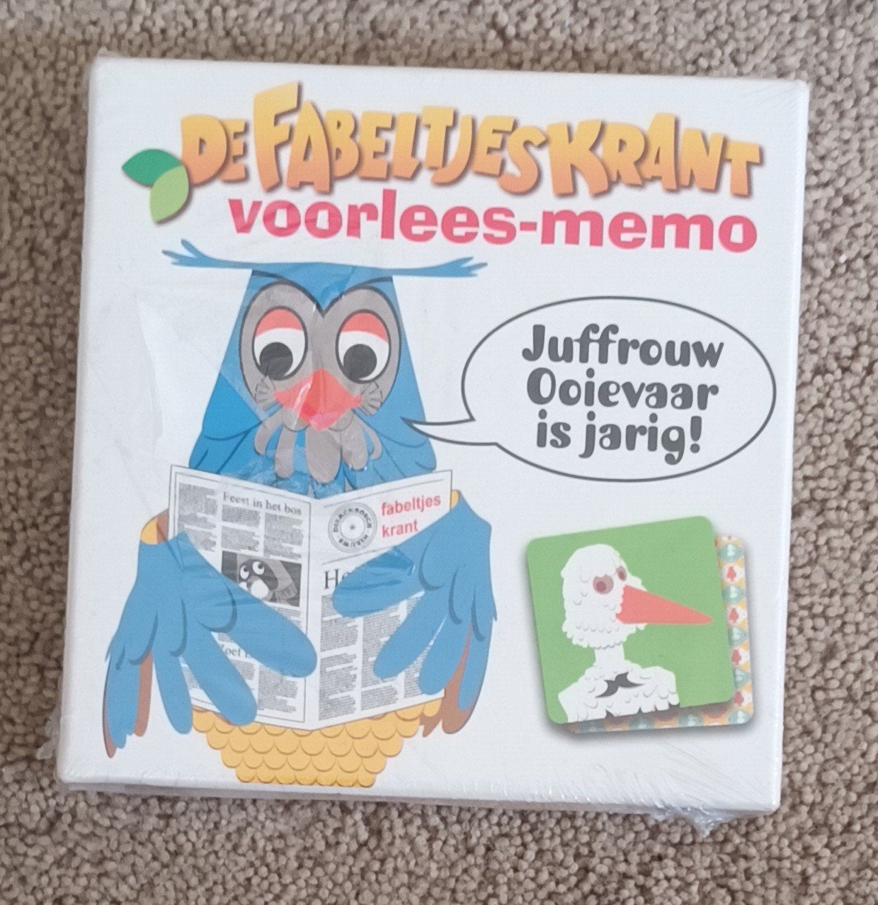 De Fabeltjeskrant Voorlees-Memo - Nieuw in verpakking, Ophalen of Verzenden, Nieuw, Taal en Lezen