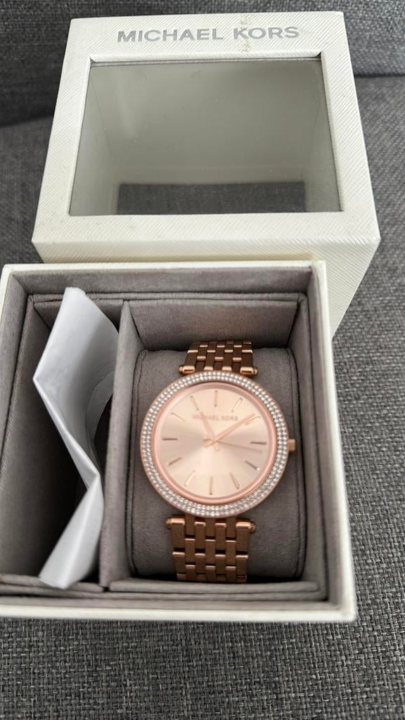 Nieuwe Michael kors horloge., Ophalen of Verzenden, Zo goed als nieuw, Staal, Overige merken