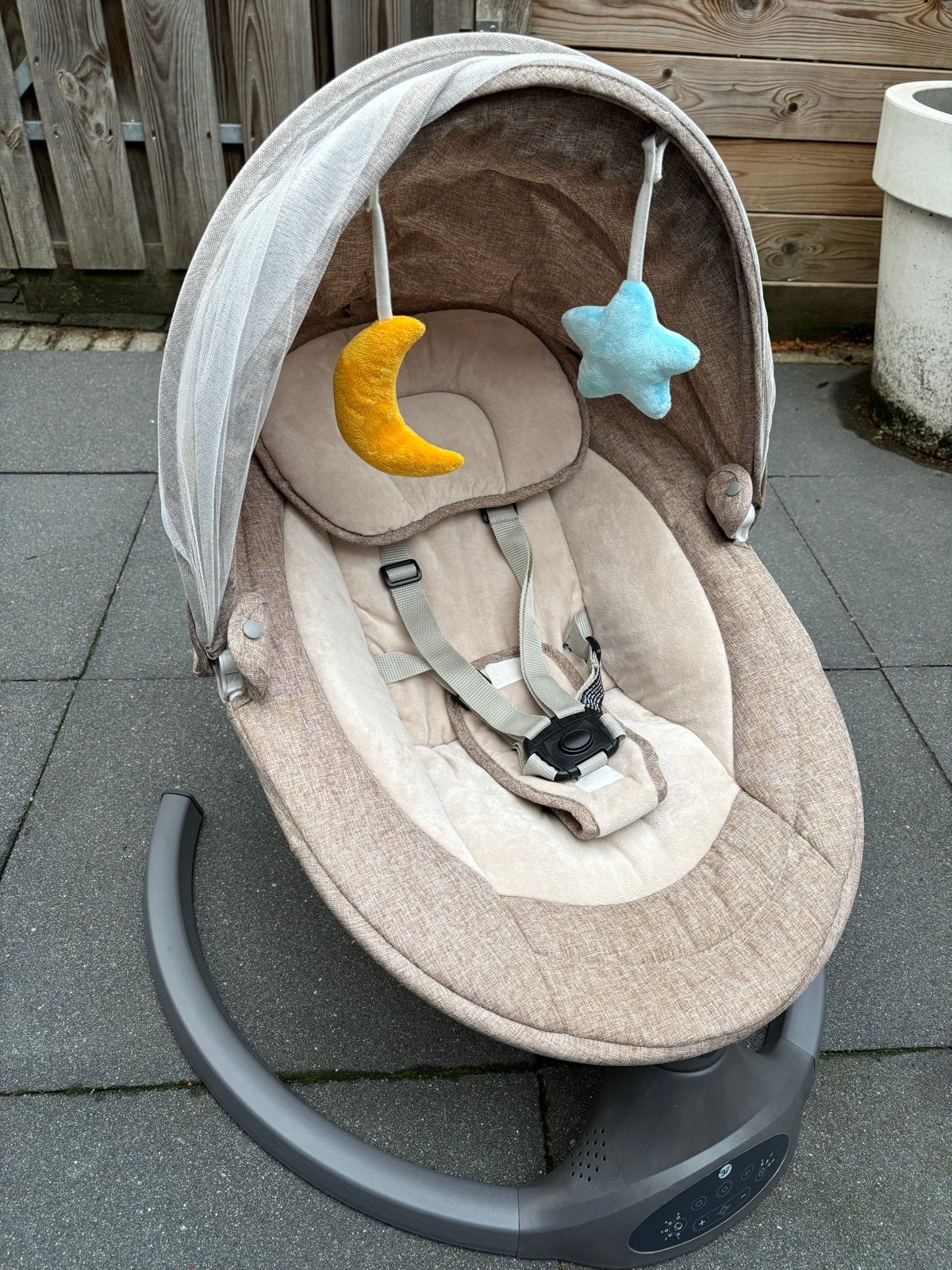 Baby schommelstoel met muziek, Ophalen of Verzenden, Zo goed als nieuw