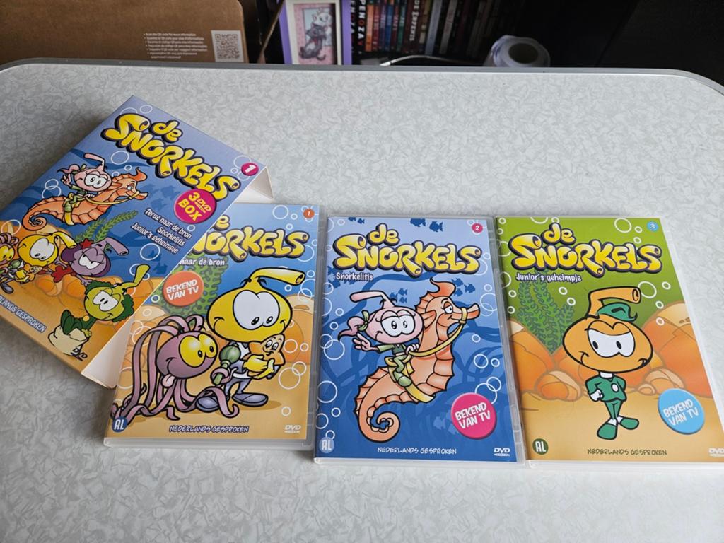De Snorkels 2 dvd box, Alle leeftijden, Ophalen of Verzenden
