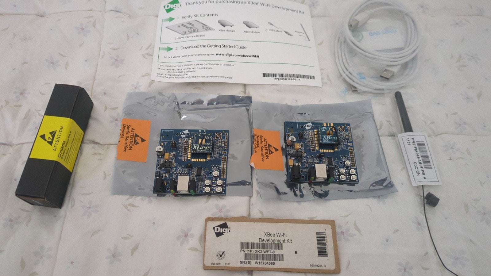 Digi Xbee Wi-Fi development kit., Computers en Software, Ophalen of Verzenden, Zo goed als nieuw