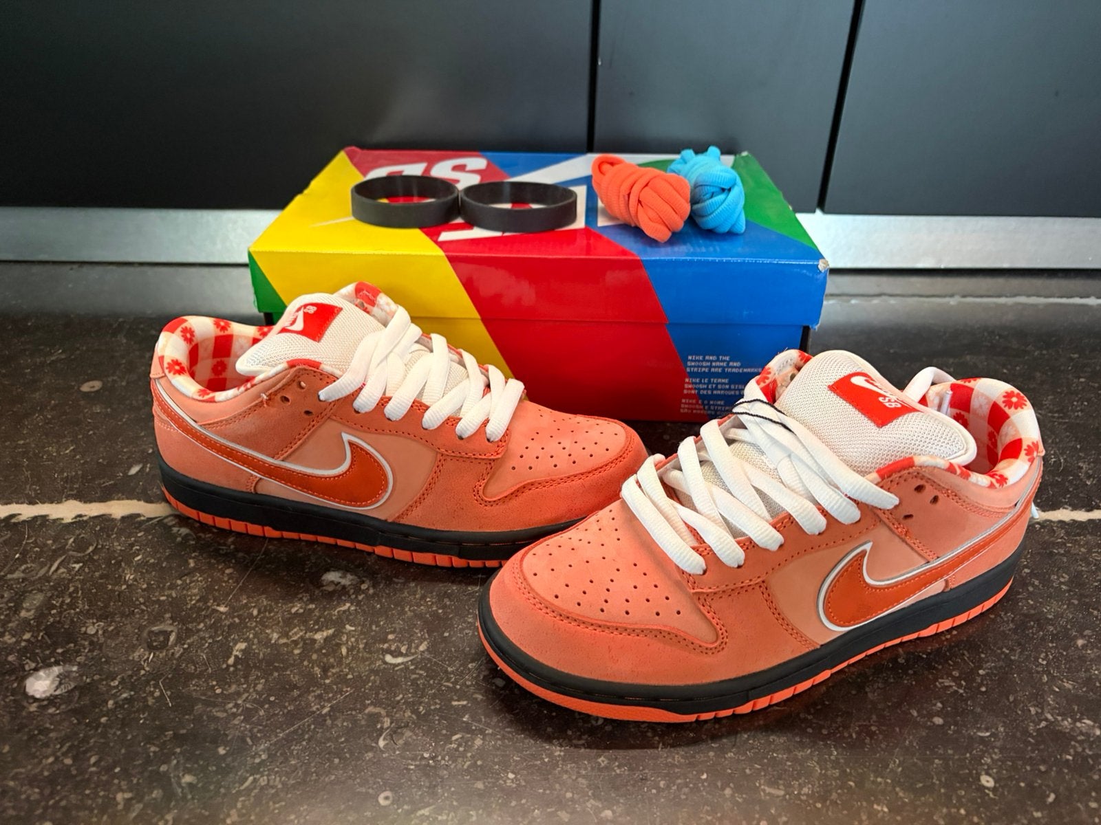 Nike SB Dunk Low Orange Lobster – Maat 41 – Nieuw!, Nieuw, Oranje, Ophalen of Verzenden, Sneakers of Gympen