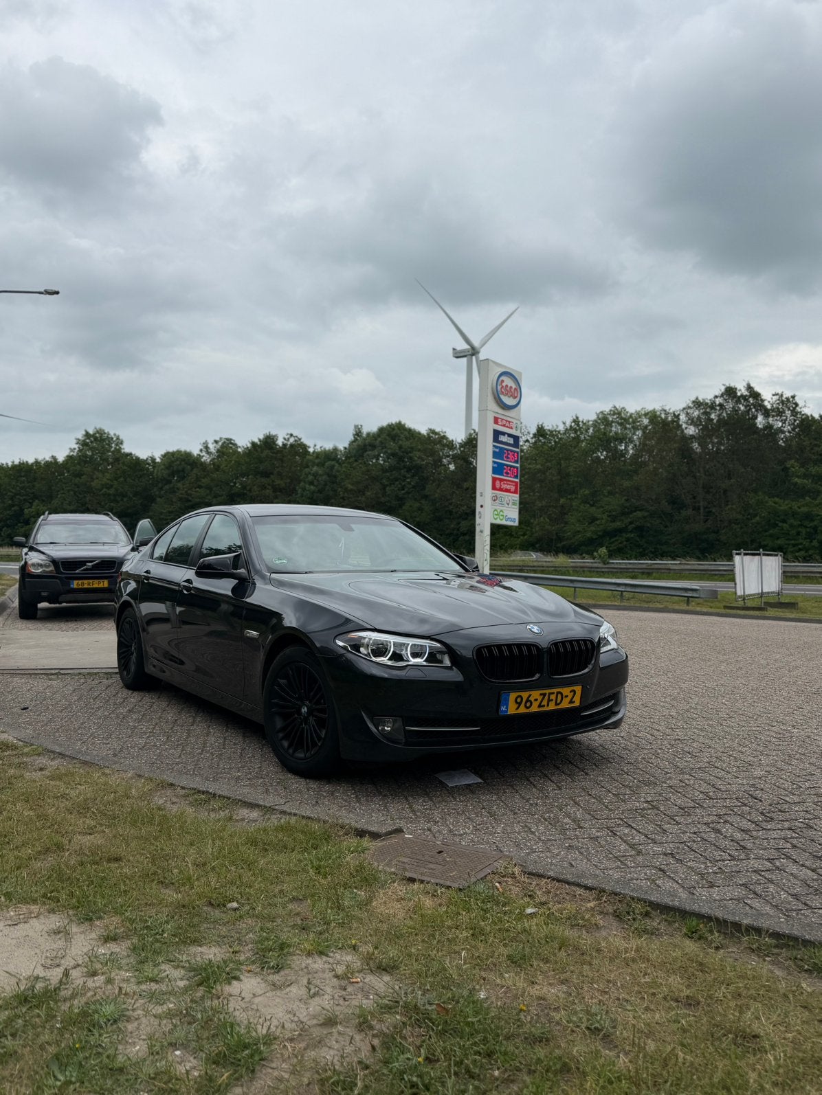 BMW 5-Serie 520i 184pk Aut. 2012 Grijs, Auto's, BMW, Achterwielaandrijving, 4 cilinders, 2000 kg, Origineel Nederlands