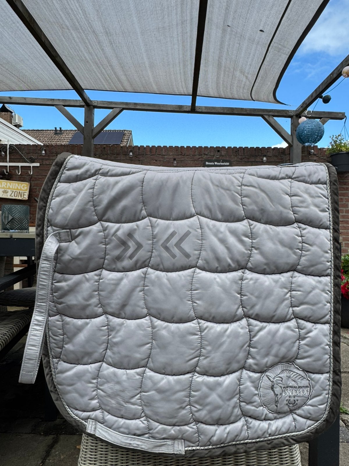 Eskadron platinum full dressuur met anky oornetje, Dieren en Toebehoren, Paarden en Pony's | Dekens en Dekjes, Full (L), Gebruikt