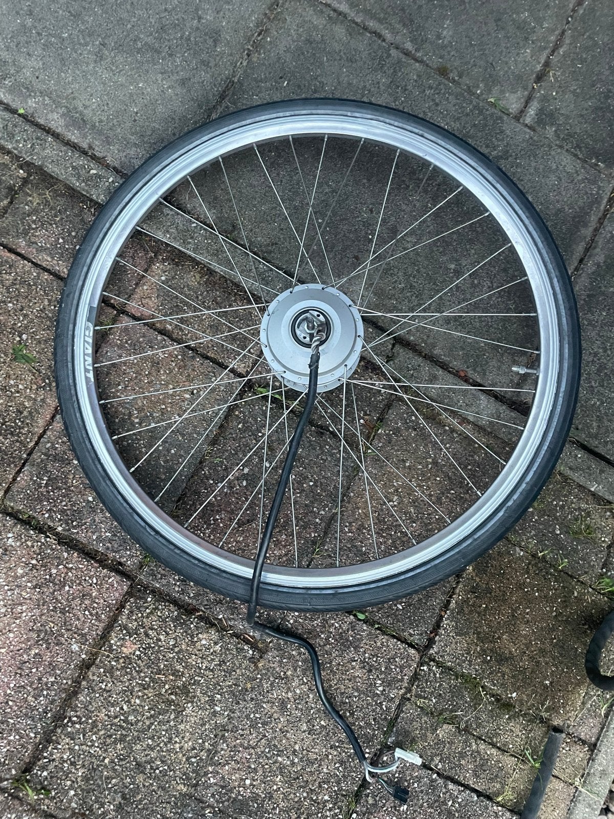 Giant elektrische fiets wiel + band met electra, Ophalen of Verzenden, Gebruikt, Giant
