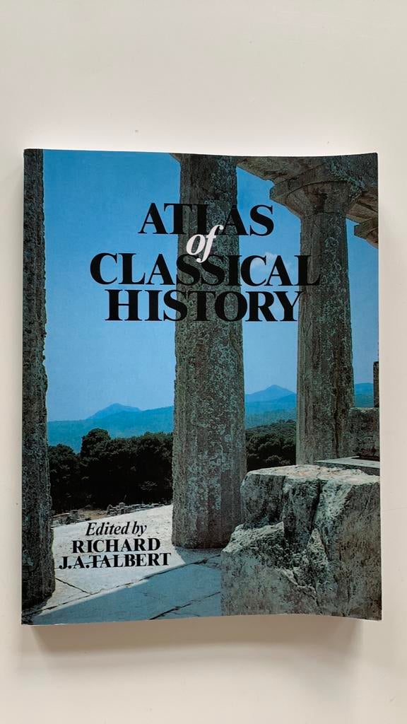 Richard J.A. Tolbert, Atlas of Classical History, Boeken, Gelezen, Overige atlassen, Ophalen of Verzenden, 1800 tot 2000