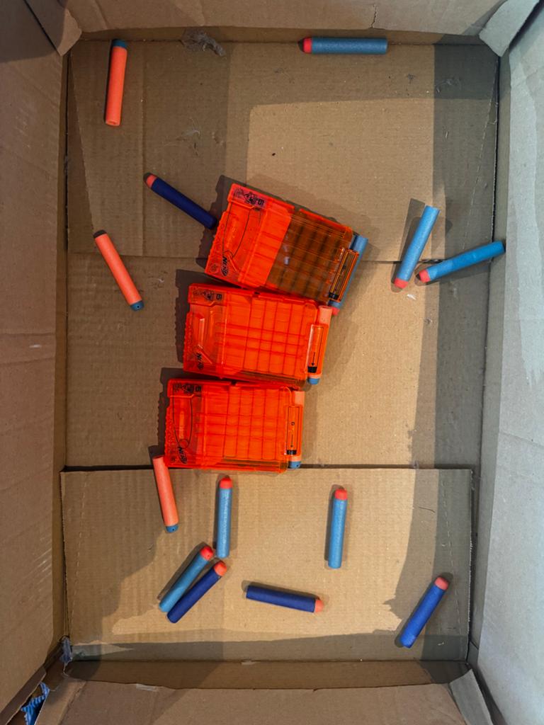Nerf Mega, Elite 2.0 Turbine, Strongarm en Stinger met magaz, Ophalen of Verzenden, Gebruikt