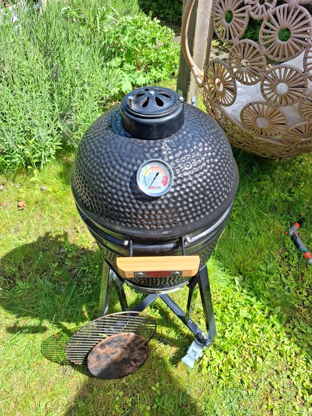 Grill Guru Compact Kamado, mei 2023 met 20 jr garantie!, Ophalen, Gebruikt, Grill Guru