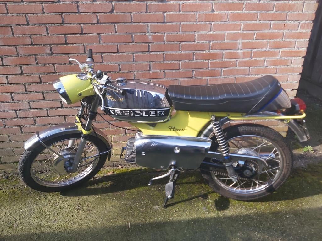 Kreidler Florett bj 1977 met kenteken en grote naven, Ophalen of Verzenden, Gebruikt, Overige modellen