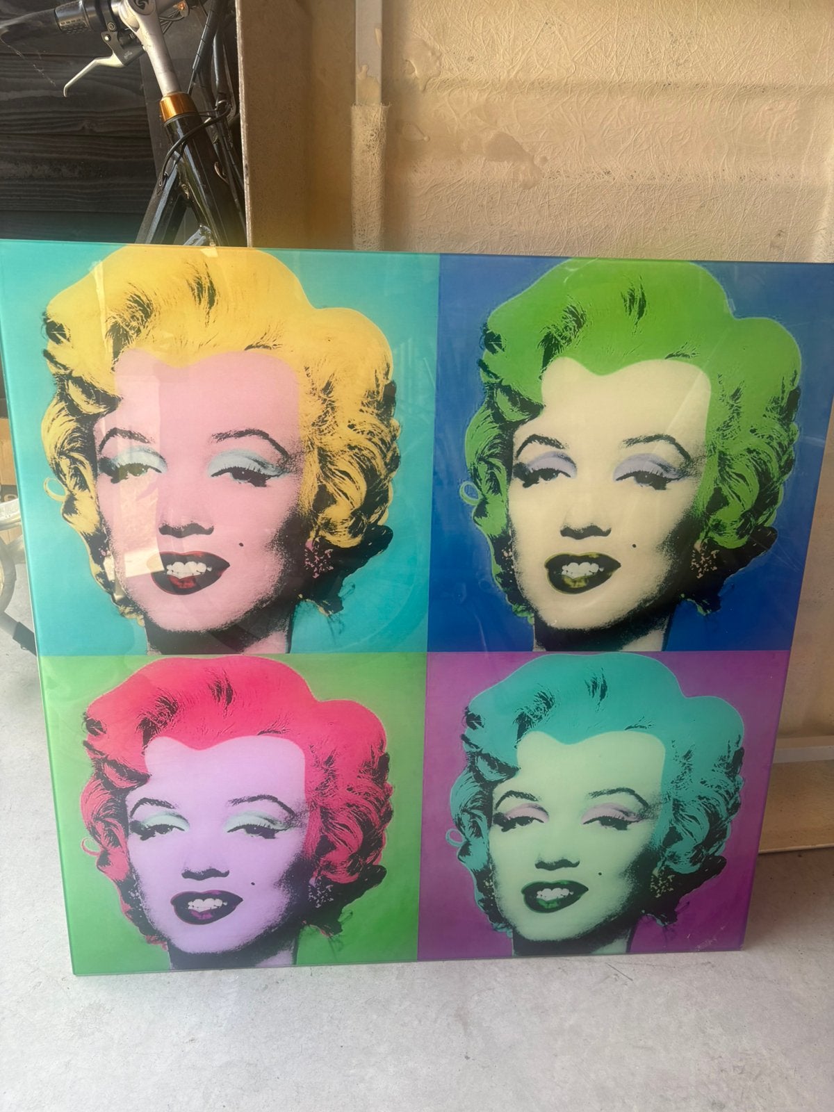 Marilyn Monroe Glasplat, Ophalen of Verzenden