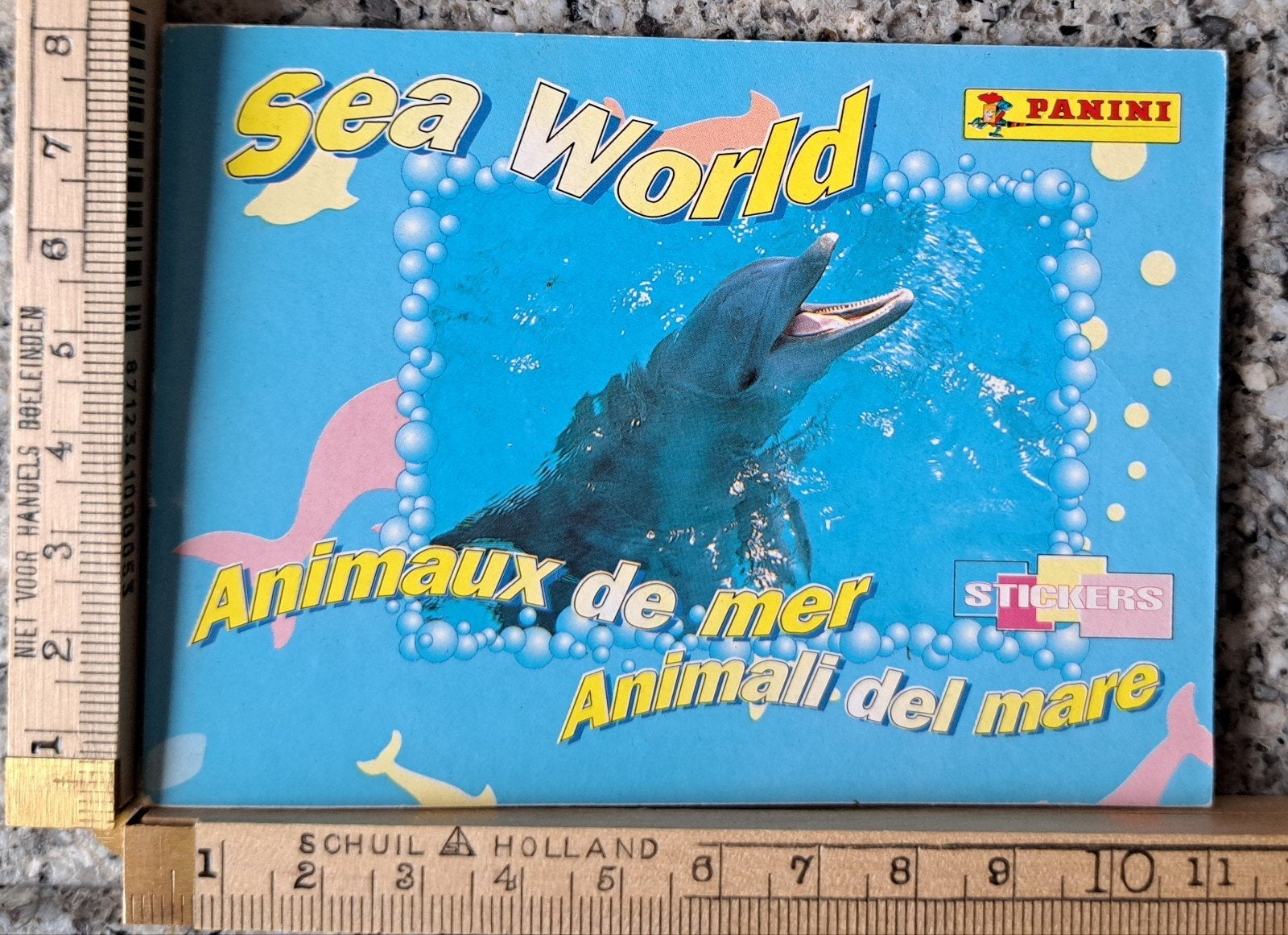 Vintage sticker boekje Teletubbies Panini, Ophalen of Verzenden, Zo goed als nieuw, Dier en Natuur