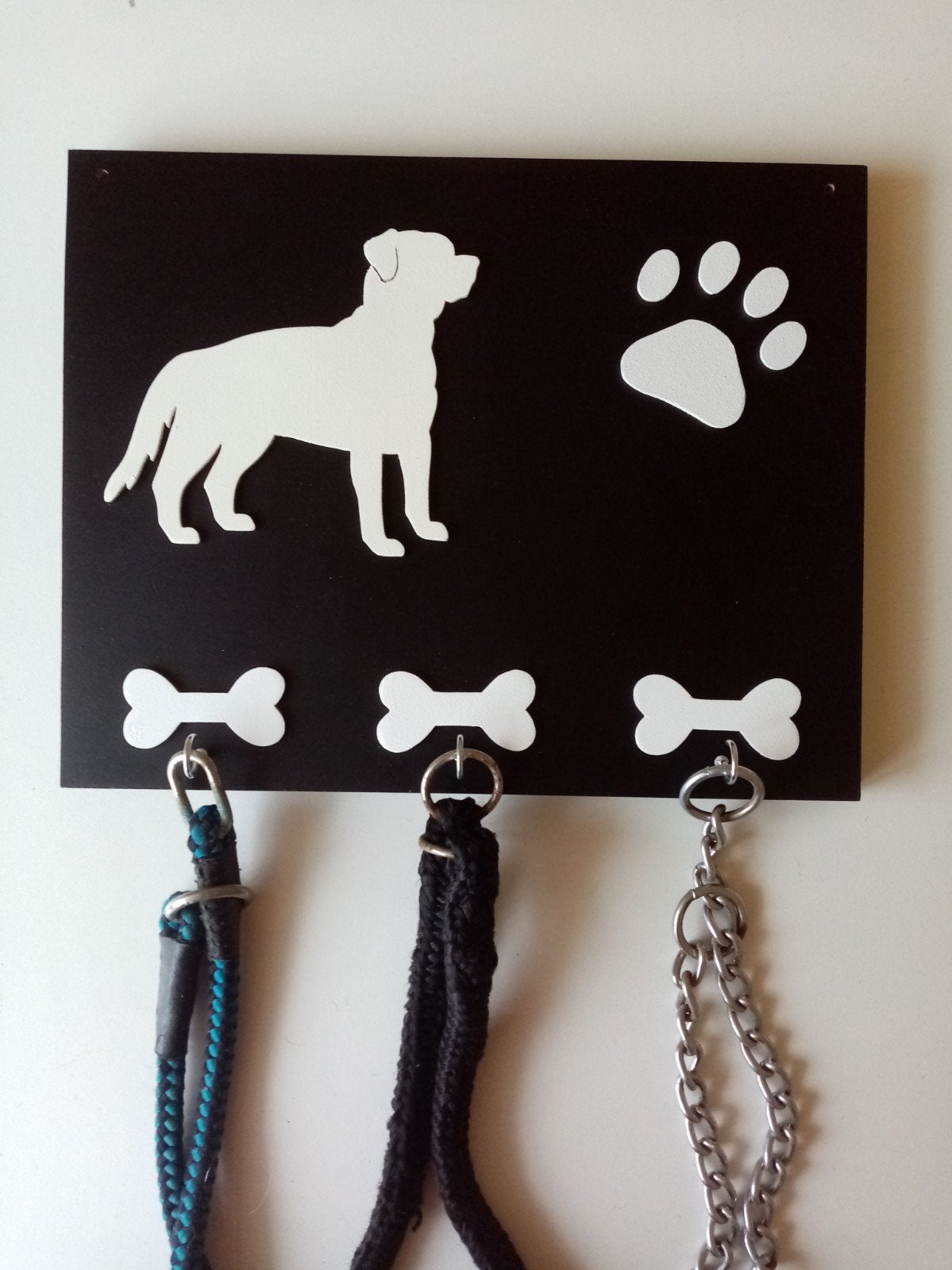 Rottweiler riemkapstokjes en wand/welkombordjes, Ophalen of Verzenden, Nieuw, Hondenriem-accessoire