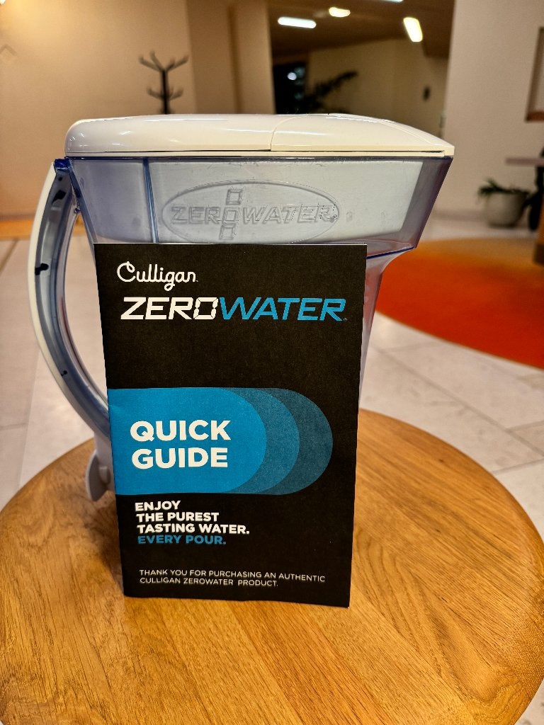 ZeroWater Water Filter Pitcher (no filter included), Ophalen, Kunststof, Wit, Overige merken