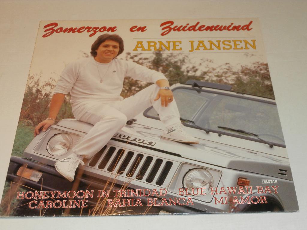 Arne Jansen, Telstar vinyl LP 19073, Verzenden, 1980 - 1989, Zo goed als nieuw, Levenslied of Smartlap