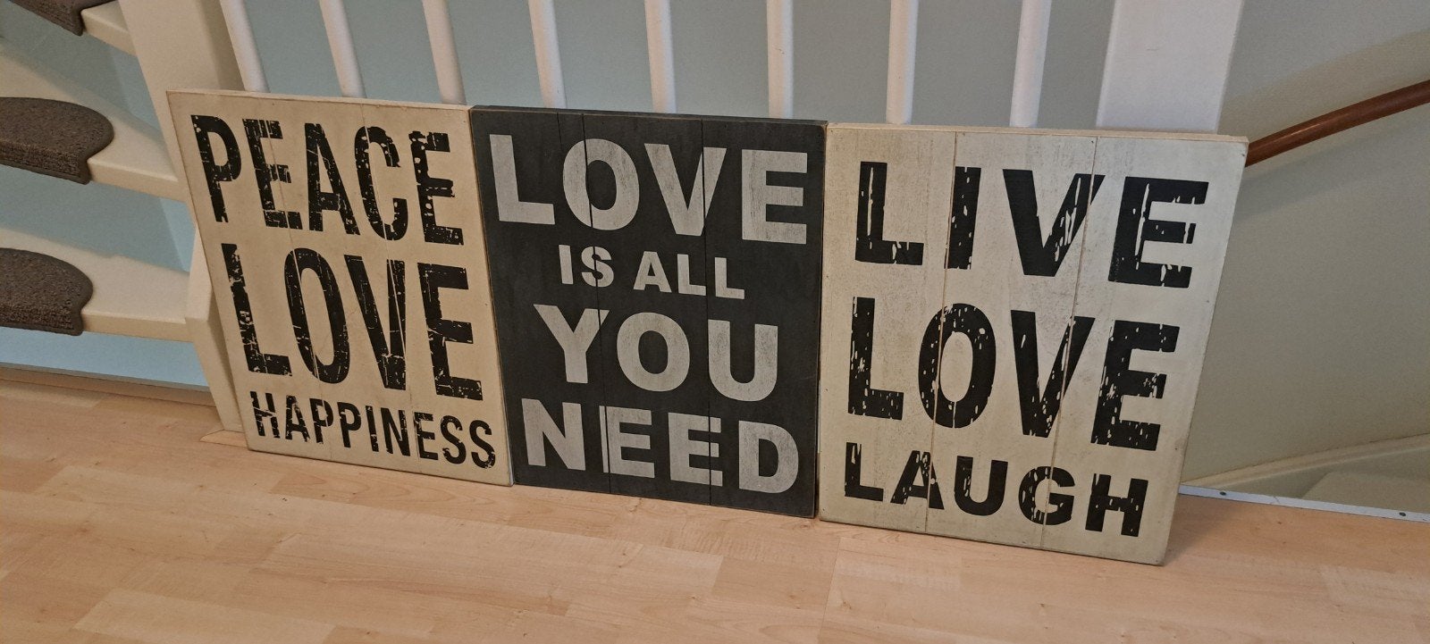 Houten wanddecoratie, Ophalen, Gebruikt, Meerkleurig, Vintage