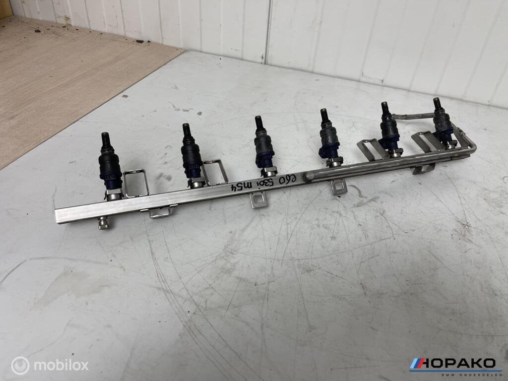 Injectoren met rail | M54| 3/5 series | 143982702, Gebruikt, Einsteinlaan 5 rijswijk, Bmw, Ophalen of Verzenden