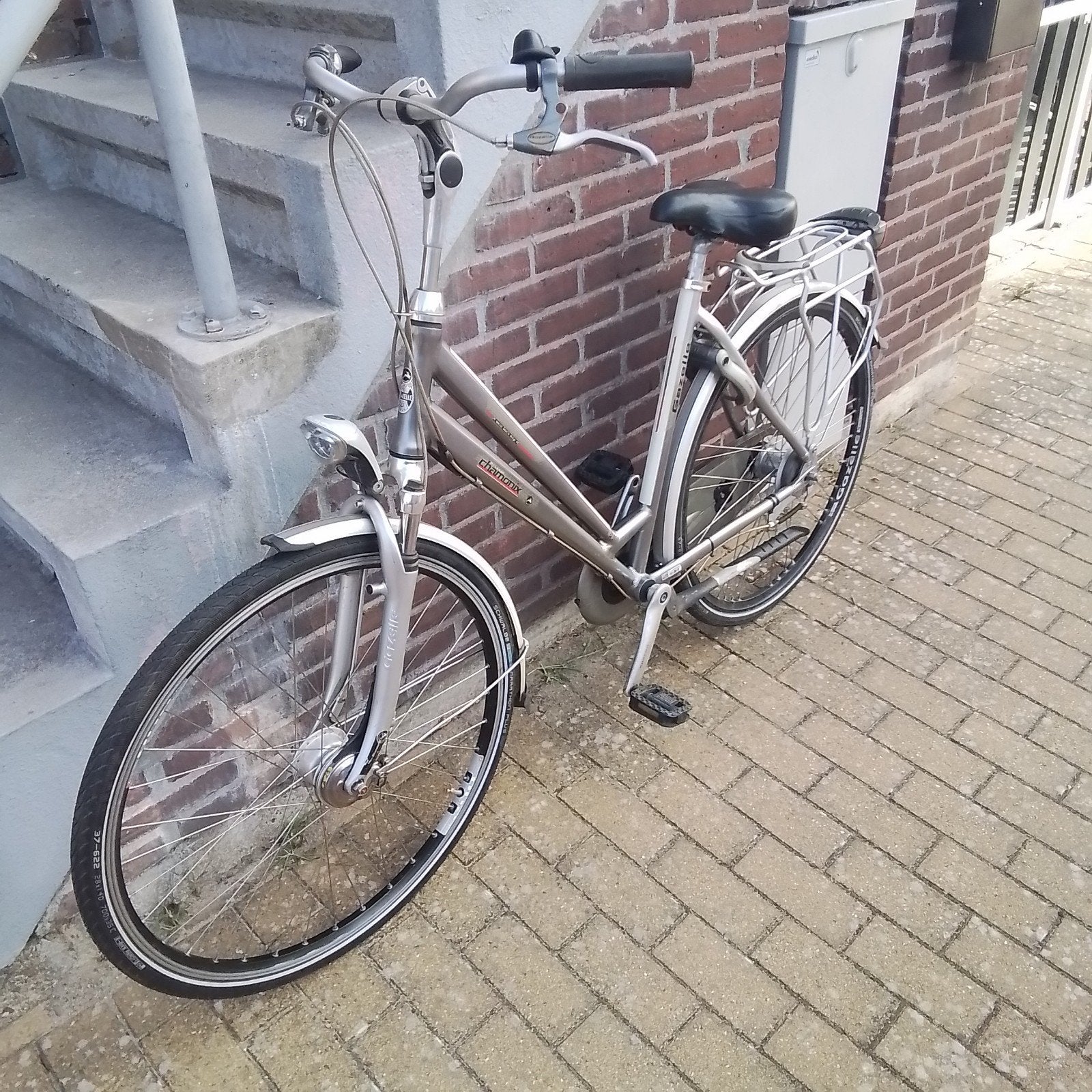 Gazelle dames fiets 28 inch met 3v en trommel remmen, 56 cm of meer, Ophalen, Zo goed als nieuw, Gazelle