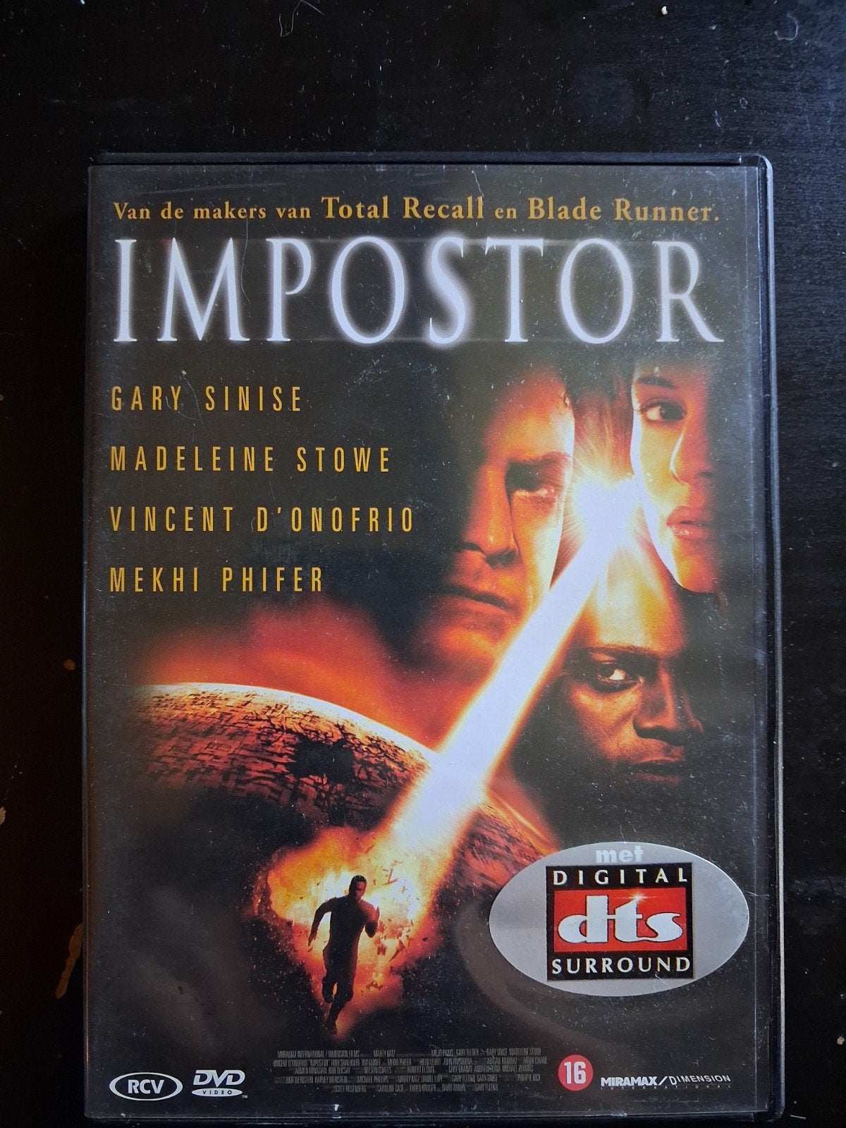 Impostor DVD - Sci-Fi Thriller van Total Recall makers, Cd's en Dvd's, Engels, Vanaf 16 jaar, Nederlands, Ophalen of Verzenden