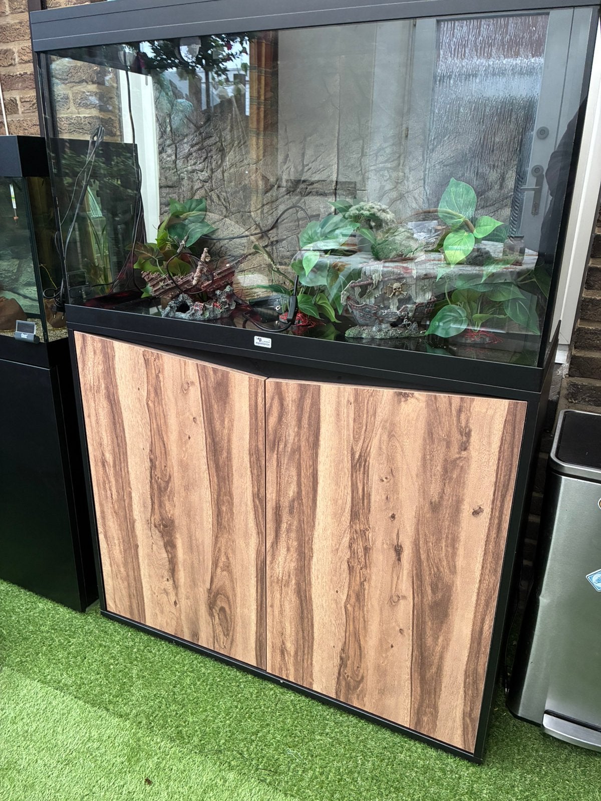 Mooie nette aquarium compleet, Ophalen, Zo goed als nieuw, Leeg aquarium
