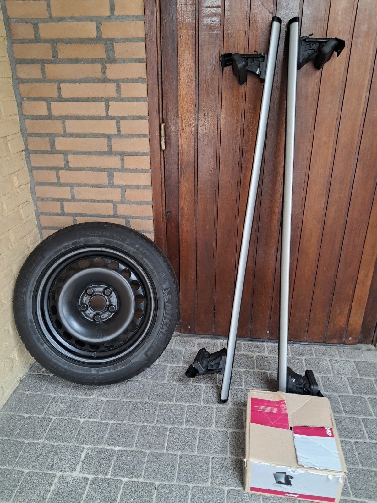 Reservewiel VW Golf & Dakdragerset compleet, Auto diversen, Ophalen, Zo goed als nieuw