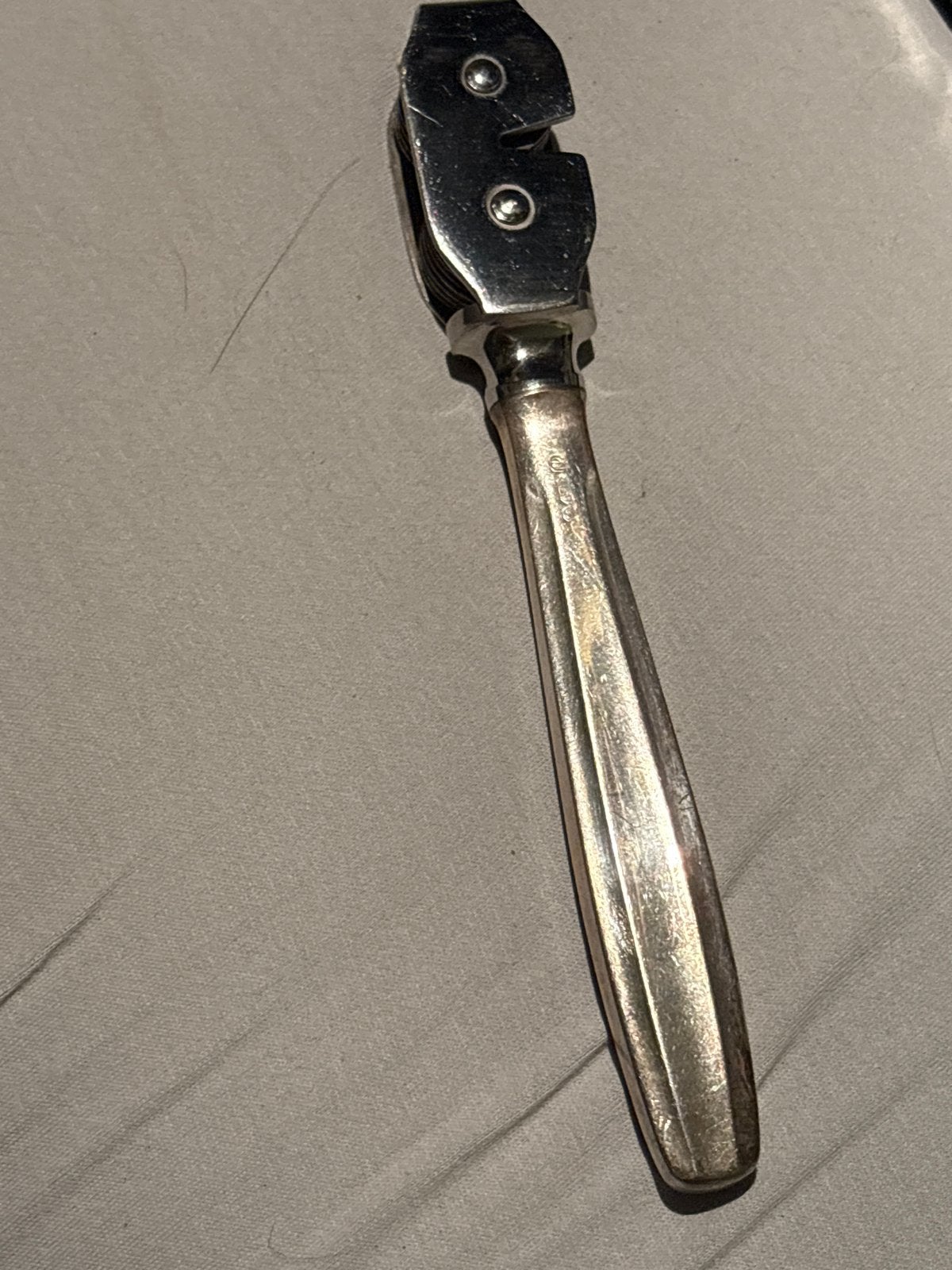 Vintage Gero Zilvium Messenslijper (ca. 1946/1947), Ophalen of Verzenden, Zilver