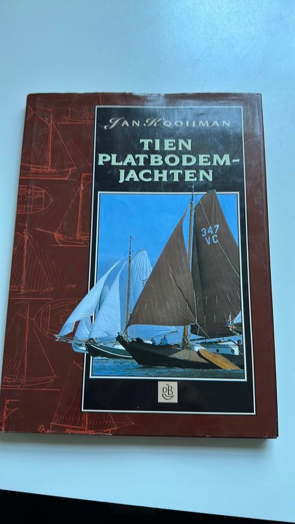J. Kooijman - Tien platbodemjachten, Ophalen of Verzenden, Zo goed als nieuw, J. Kooijman, Balsport
