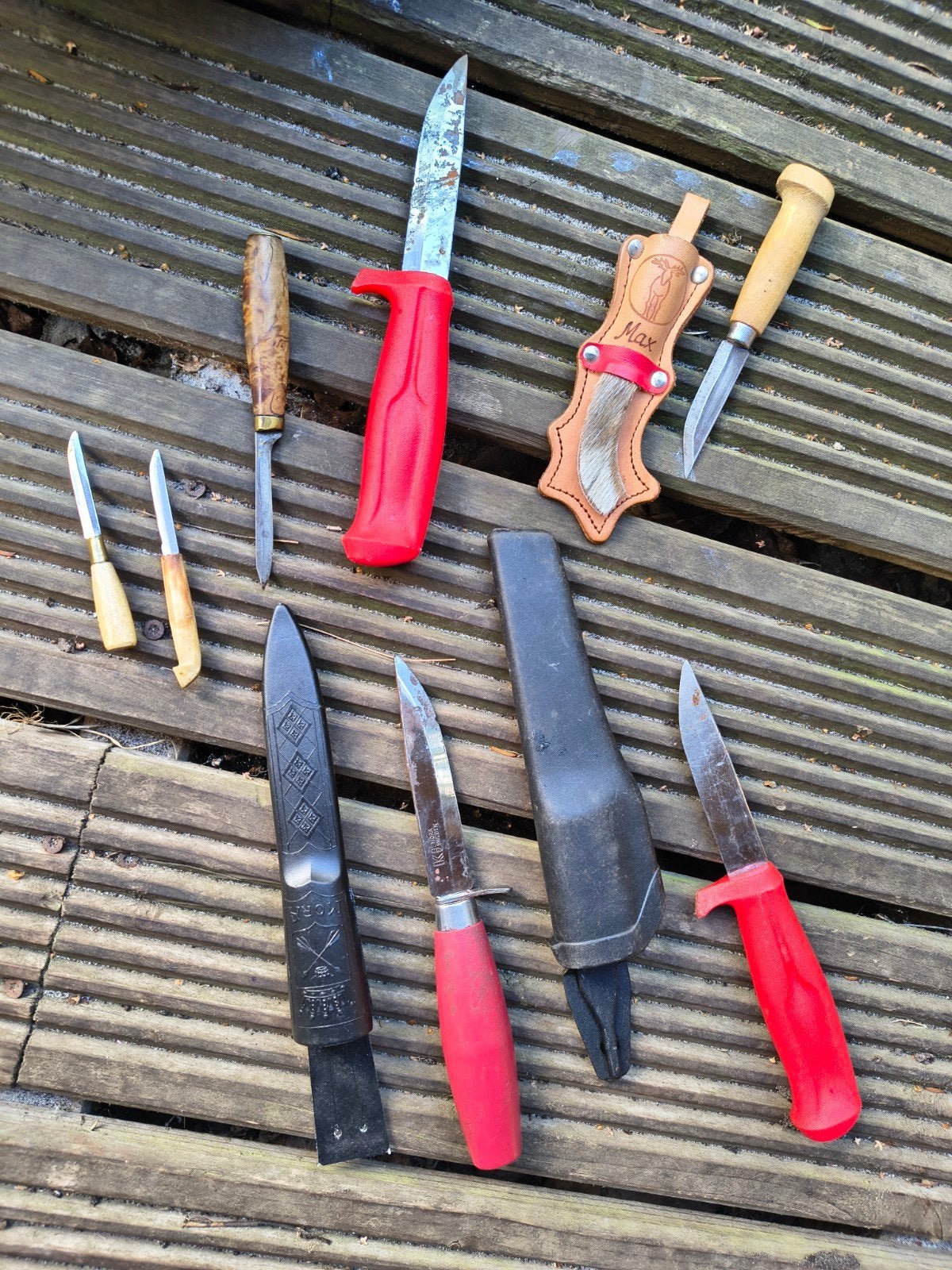 partij Scandinavische messen. mora Puukko, Ophalen of Verzenden