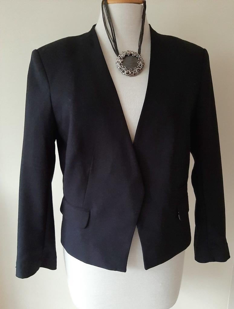 Colbertje Maat 40. H&M, Maat 38/40 (M), H&M, Zwart, Ophalen of Verzenden
