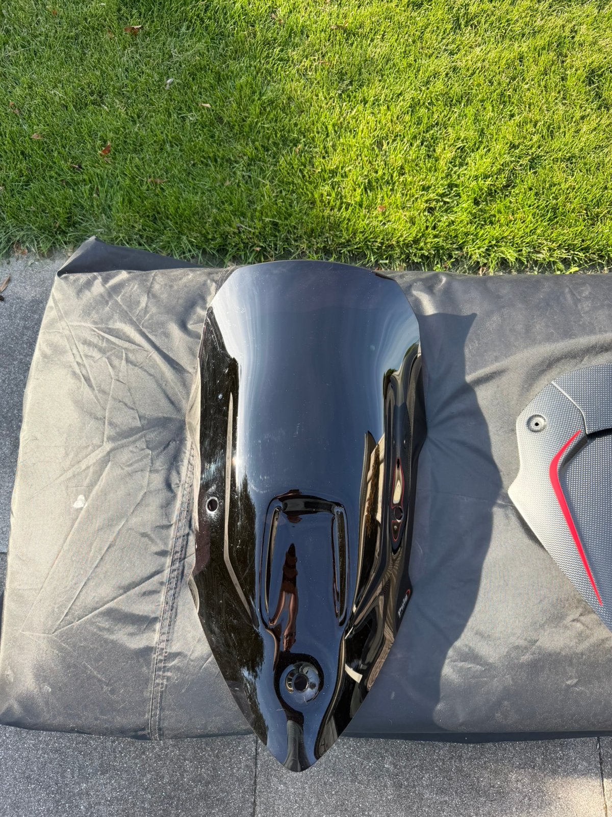 Donker hoog Puig windscherm Ducati Multistrada 950, Ophalen of Verzenden, Gebruikt