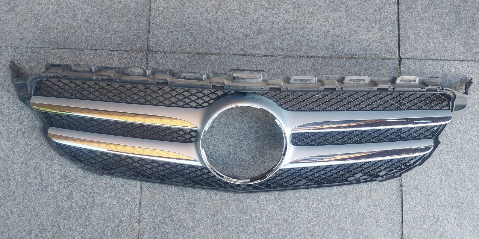 Originele Mercedes W205 C-klasse AMG grille, Auto-onderdelen, Ophalen, Gebruikt, Voor, Mercedes-Benz
