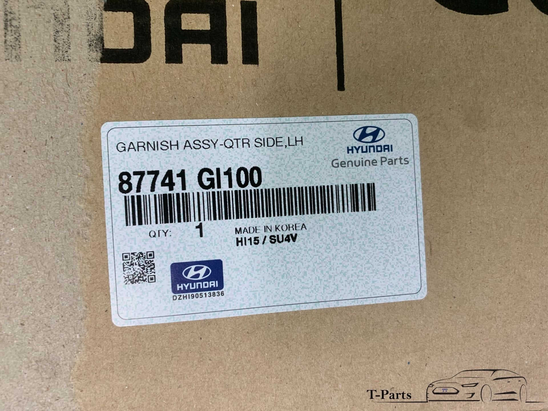 hyundai ioniq 5 stootlijst links achter 87741 GI100 nieuw 87, Info@fabrikant.eu, Fabrikant BV, Nieuw, Ophalen of Verzenden