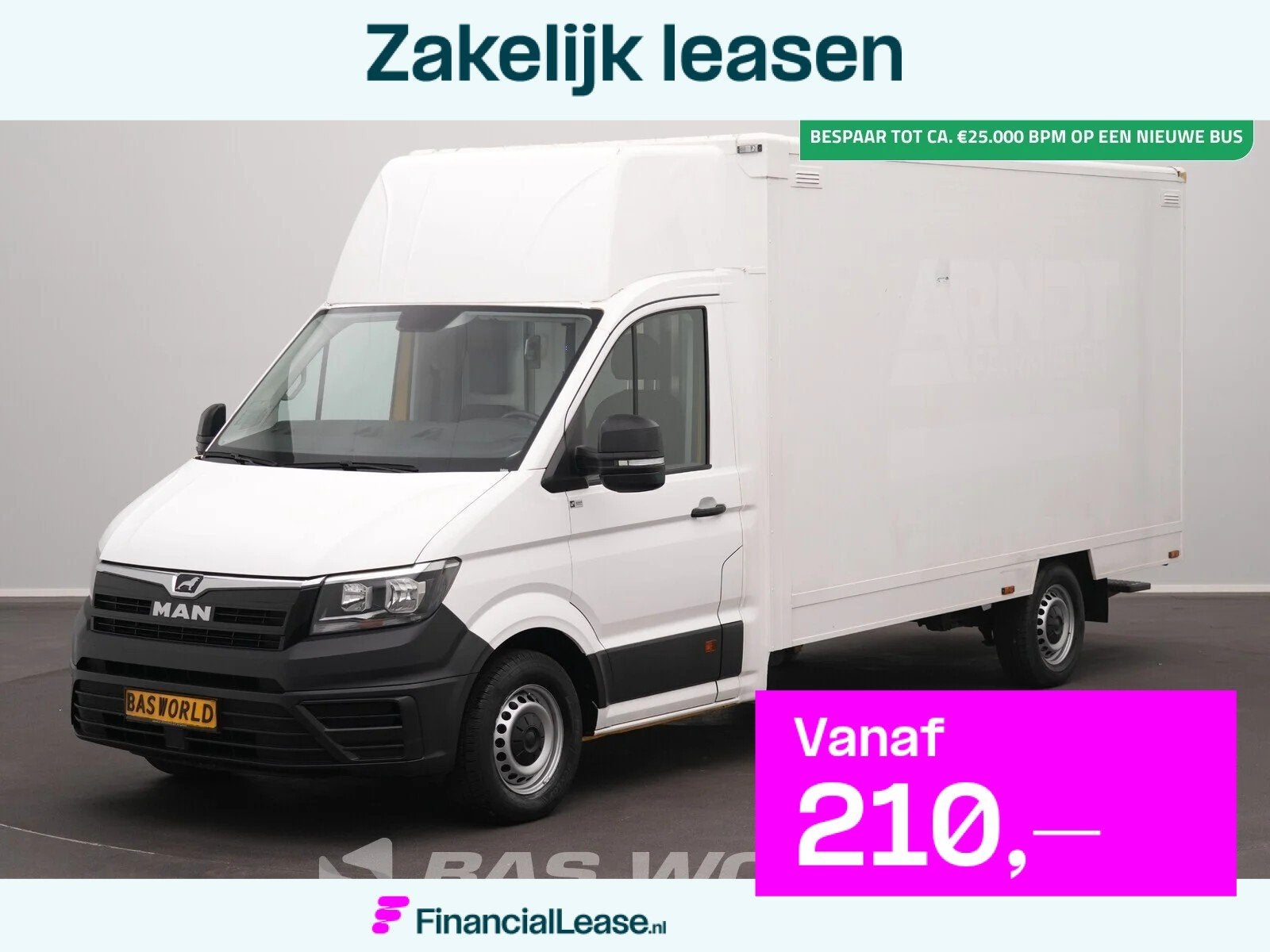 MAN TGE 3.100 Bakwagen Verkoopwagen Foodtruck Meubelbak Koff, Stof, Gebruikt, Euro 6, 4 cilinders