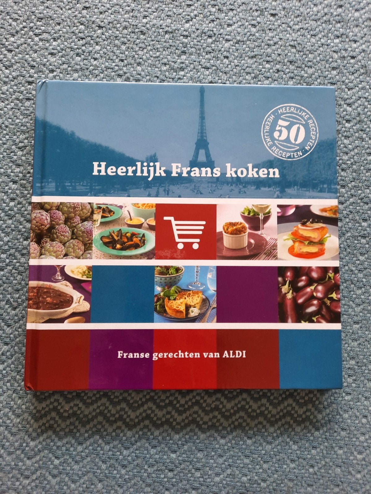 Heerlijk Frans koken - Aldi kookboek - Hardcover, Boeken, Ophalen of Verzenden, Zo goed als nieuw, Frankrijk, Hoofdgerechten