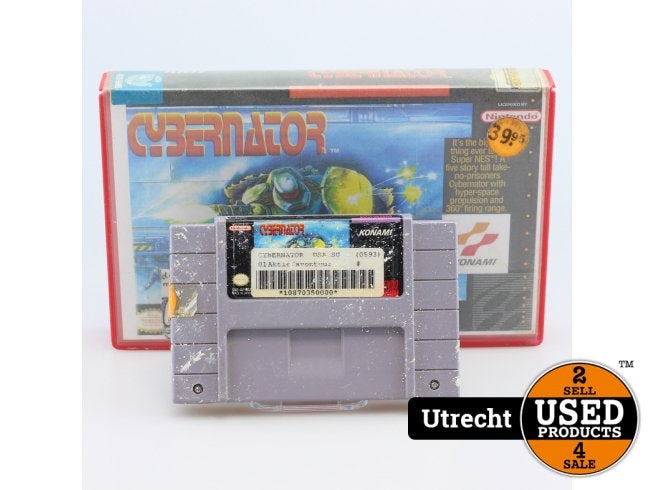 Super Nintendo Game: Cybernator USA, Spelcomputers en Games, Nintendo, Zo goed als nieuw, Support@nintendo.com, 11-1 Hokotate-cho, Kamitoba, Minami-ku
Kyoto 601-8501
Japan