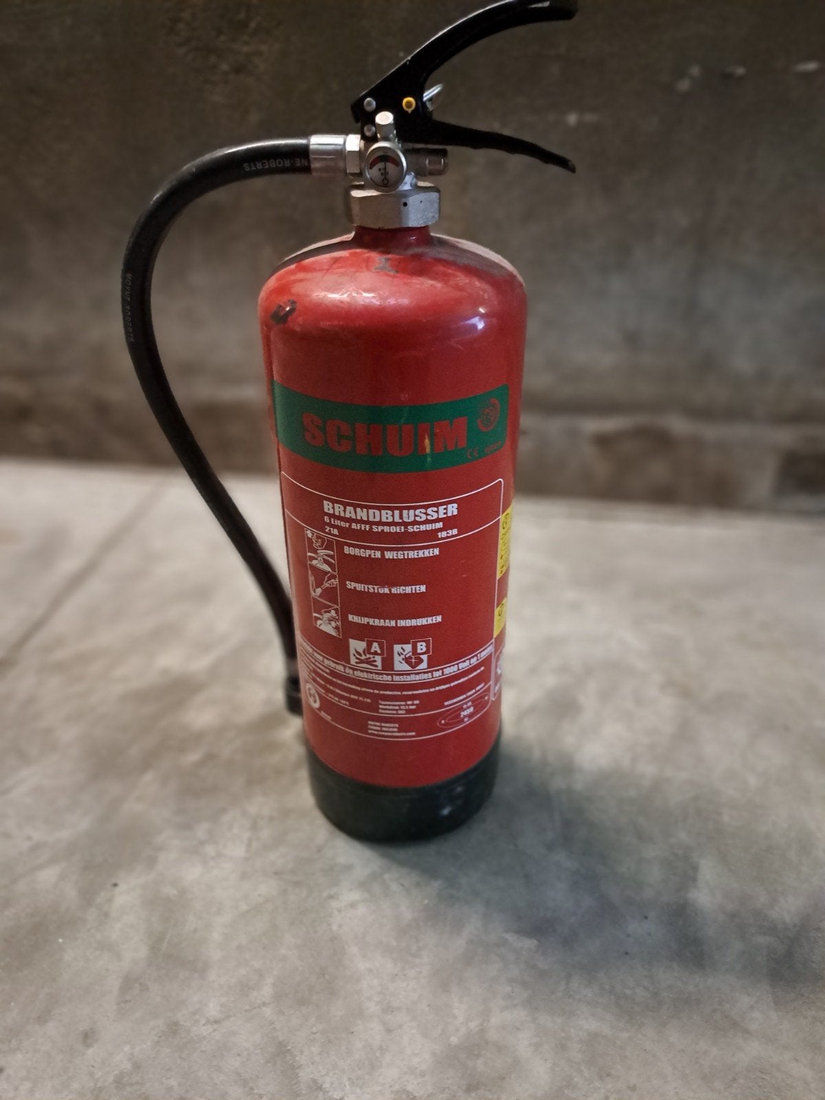 Brandblusser 6l schuim over datum, Ophalen, Brandblusser, ., .