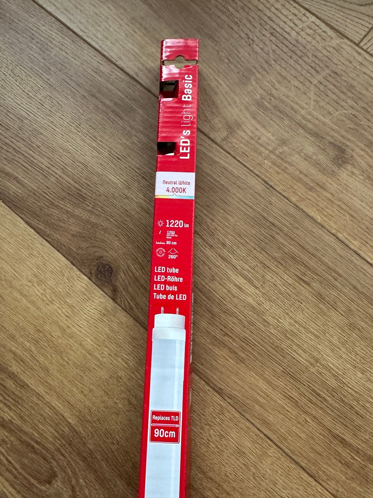 LED's light Basic LED buis 90cm 4000K (Nieuw), Wit, Overige merken, Kunststof, G13 (TL)