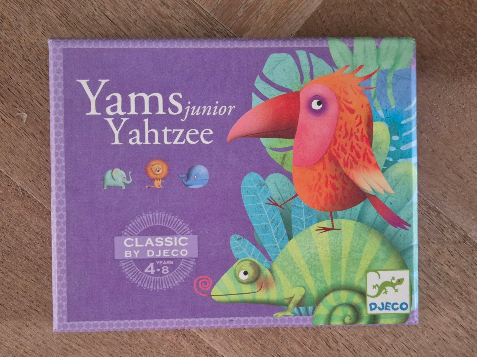 Yams junior Yahtzee, Ophalen