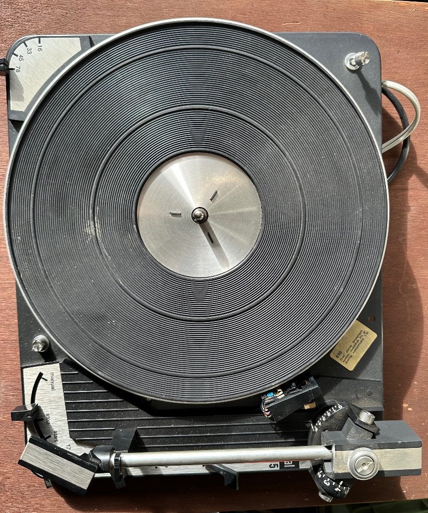 Vintage platenspeler Dual 105, Audio, Tv en Foto, Ophalen of Verzenden, Gebruikt, Platenspeler, Dual