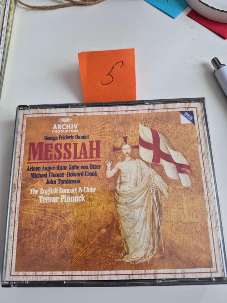 Handel - Messiah (Archiv Produktion CD), Ophalen of Verzenden, Barok, Gebruikt, Orkest of Ballet