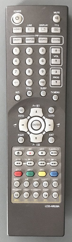 Dmtech afstandsbediening LC03-AR028A {3931}, Ophalen of Verzenden, Gebruikt