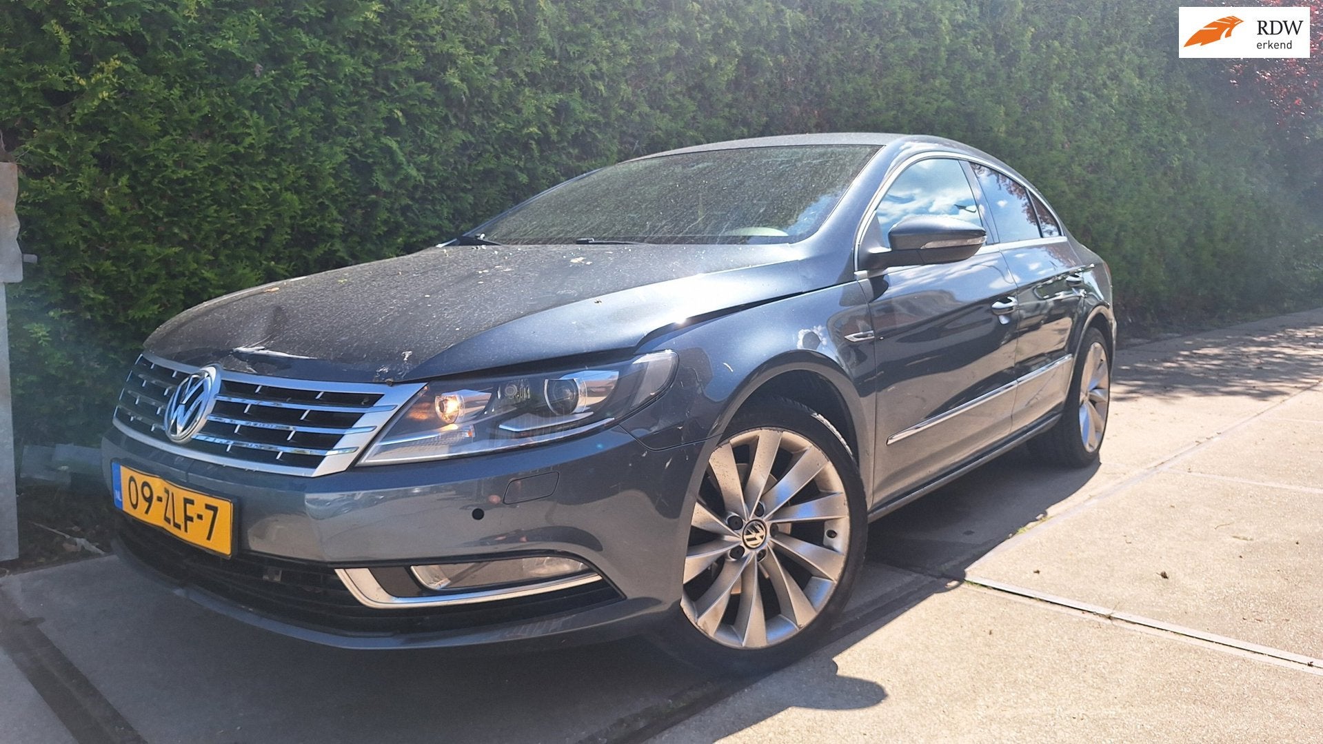 Volkswagen CC 1.8 TSI, Euro 5, Stof, Zwart, 4 stoelen