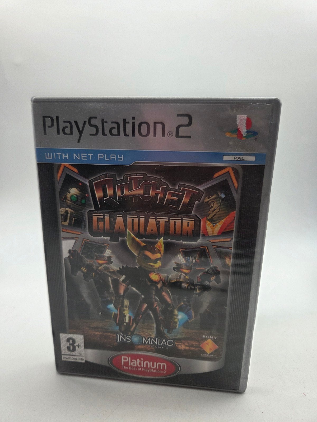 Ratchet Gladiator PS2, Avontuur en Actie, Ophalen of Verzenden, Vanaf 3 jaar, Support@playstation.com