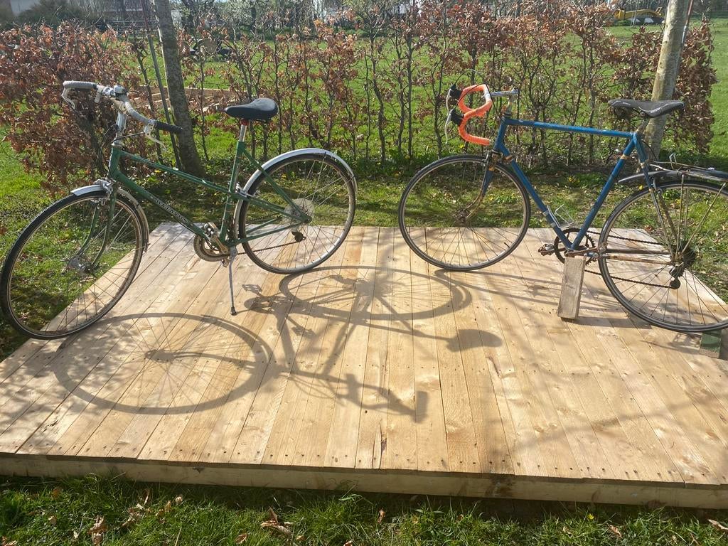 Barn find vintage racefietsen, Minder dan 10 versnellingen, Gebruikt, Staal, Ophalen