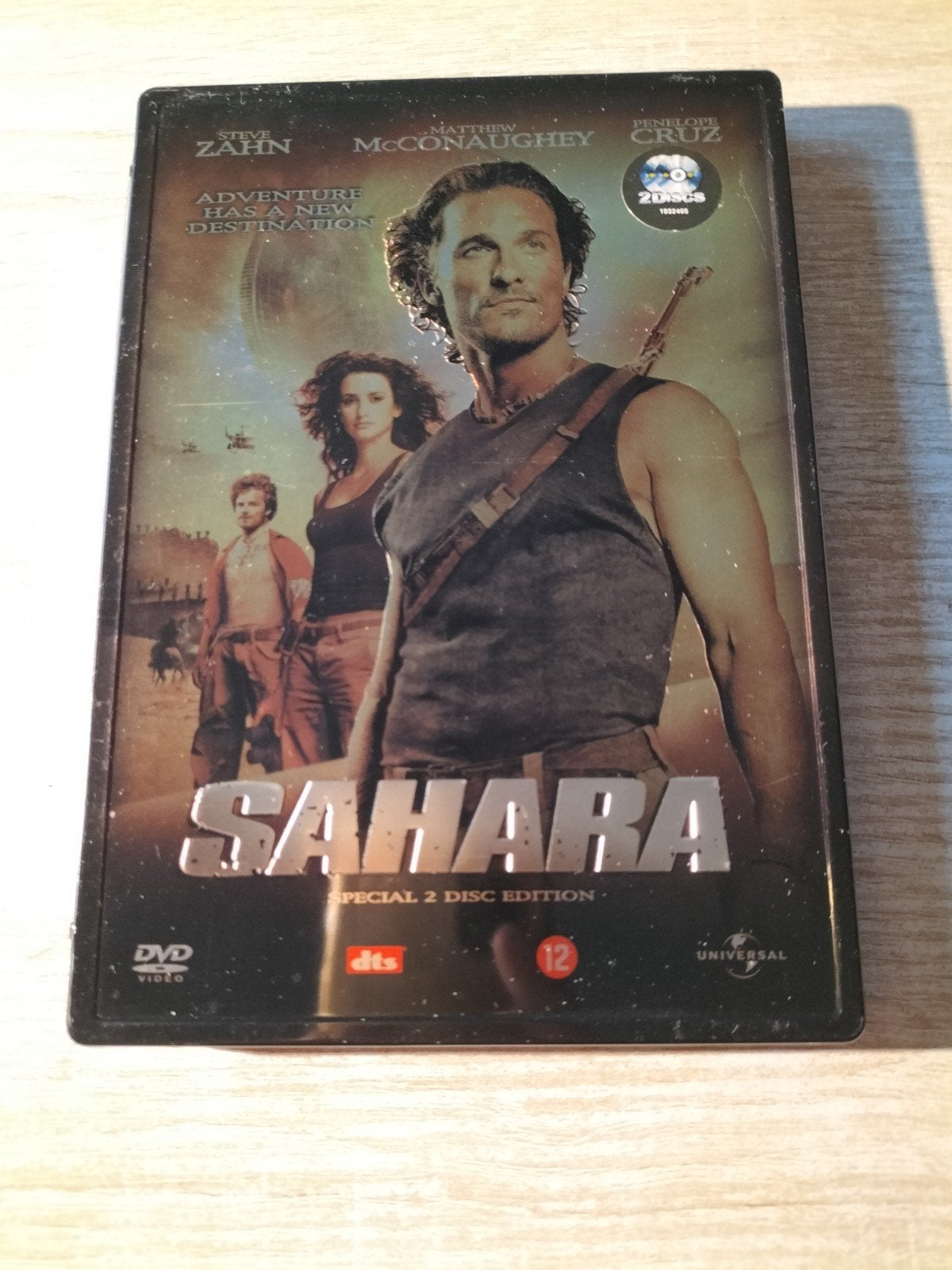 Sahara 2 disc steelbook, Ophalen of Verzenden