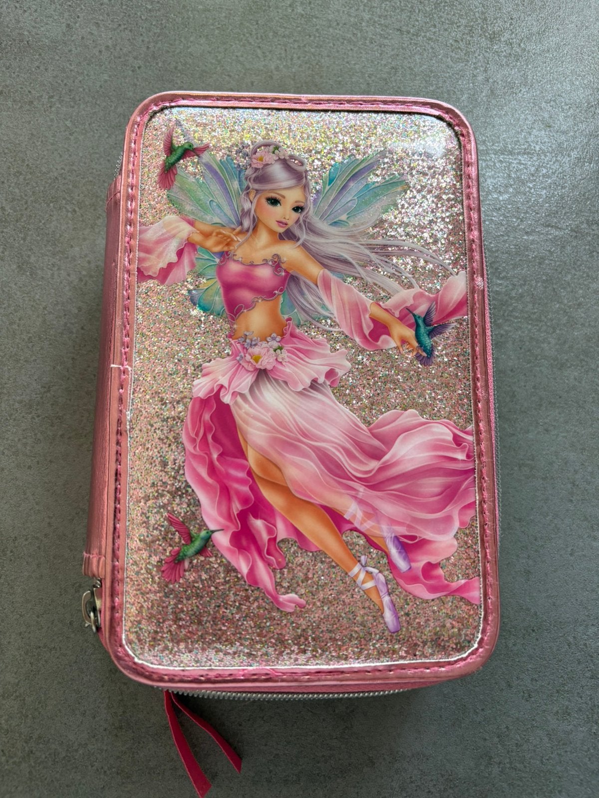 Top model etui, gebruikt., Diversen, Schoolbenodigdheden, Ophalen of Verzenden, Gebruikt