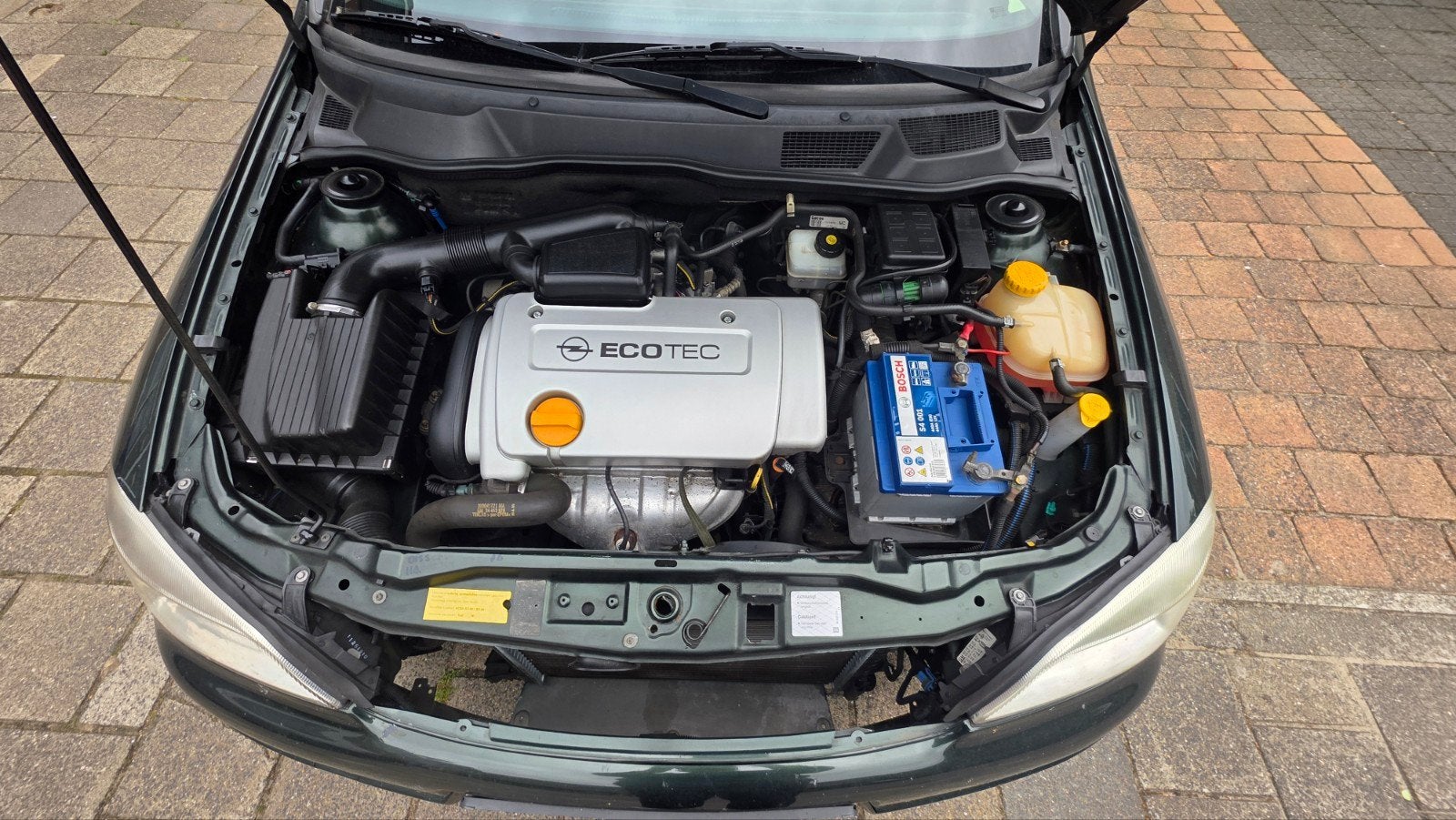 Opel Astra 1.6 16V 5D AUT 2001 Groen, Auto's, 4 cilinders, 100 pk, 49 €/maand, Origineel Nederlands