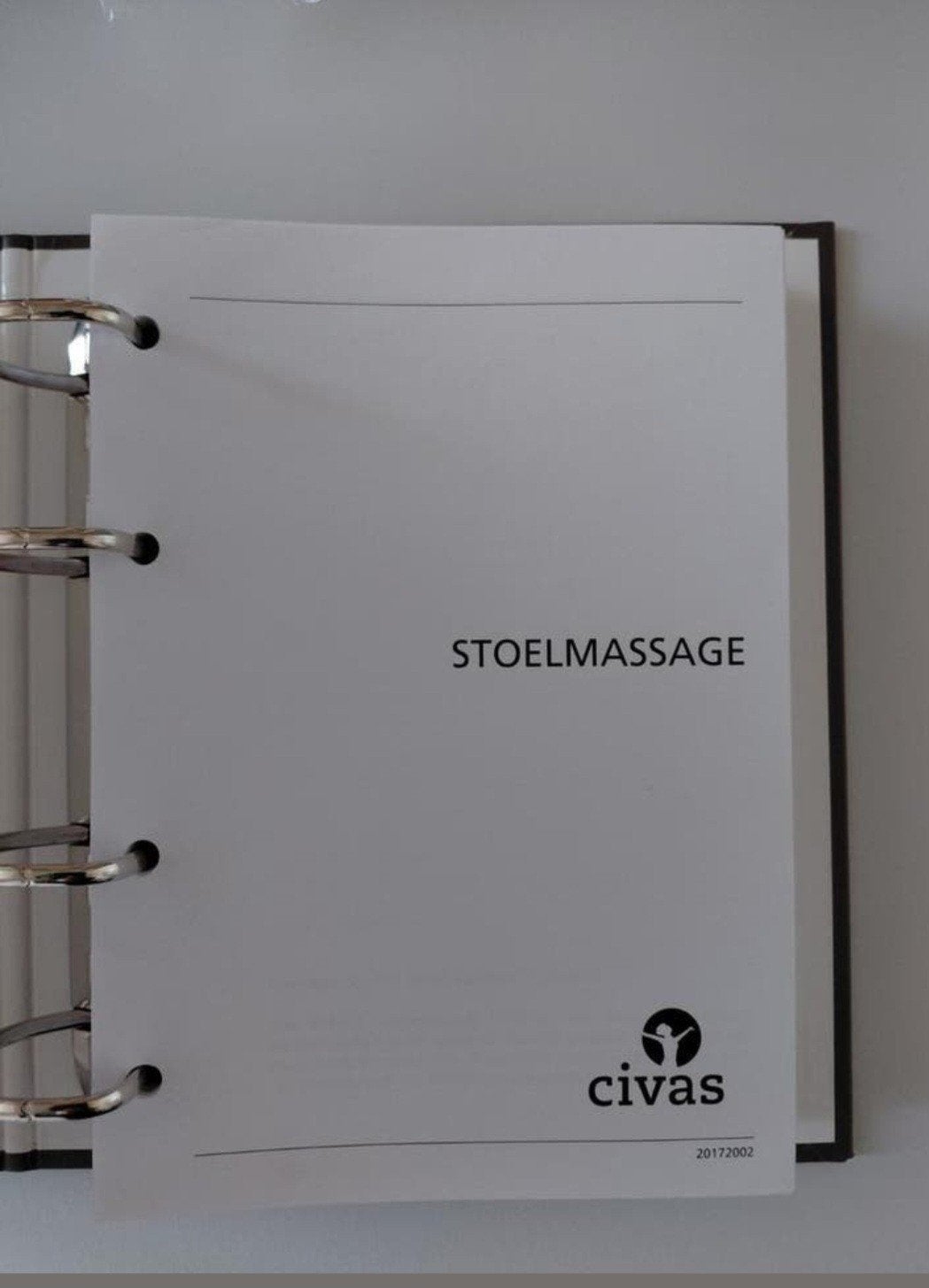 Civas cursus stoelmassage, Boeken, Studieboeken en Cursussen, Ophalen of Verzenden, Beta, Zo goed als nieuw