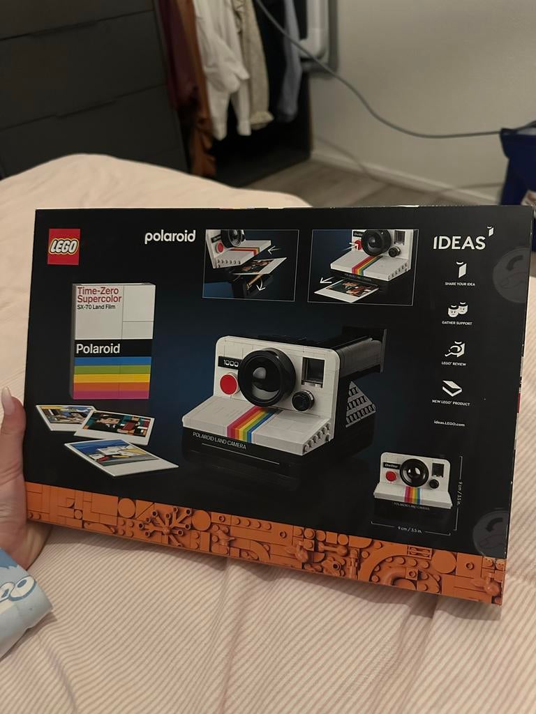 Nieuw LEGO Ideas Polaroid OneStep SX-70 Camera, Ophalen of Verzenden, Nieuw